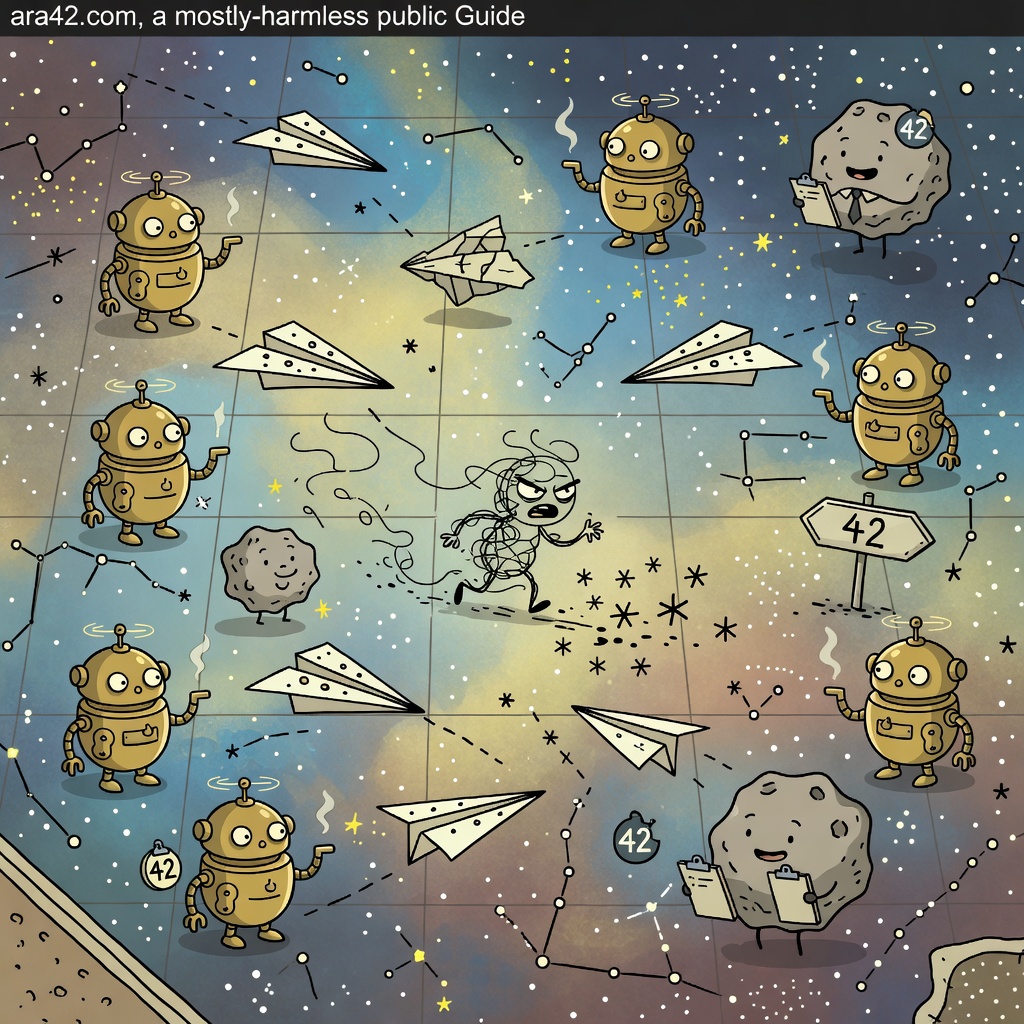 Mostly harmless. Slightly smug.